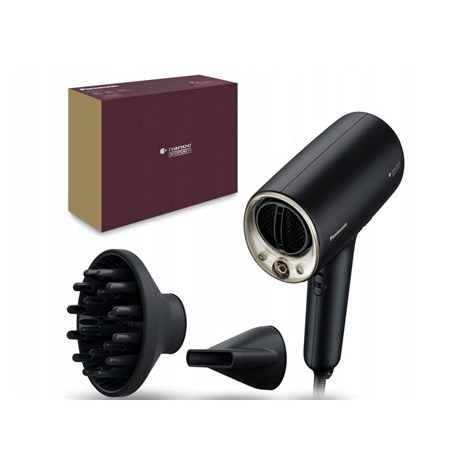 Panasonic | Hair Dryer | Nanoe EHNA0JN825 | 1600 W | Number of temperature settings 4 | Diffuser nozzle | Black - 5